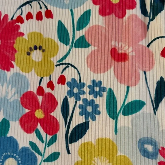 Little Sleepies Floral Kids Top - Multicolor - Picture 5 of 5